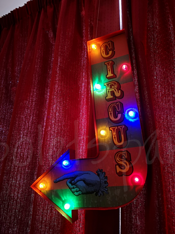 circus-sign themed-sign-decoration